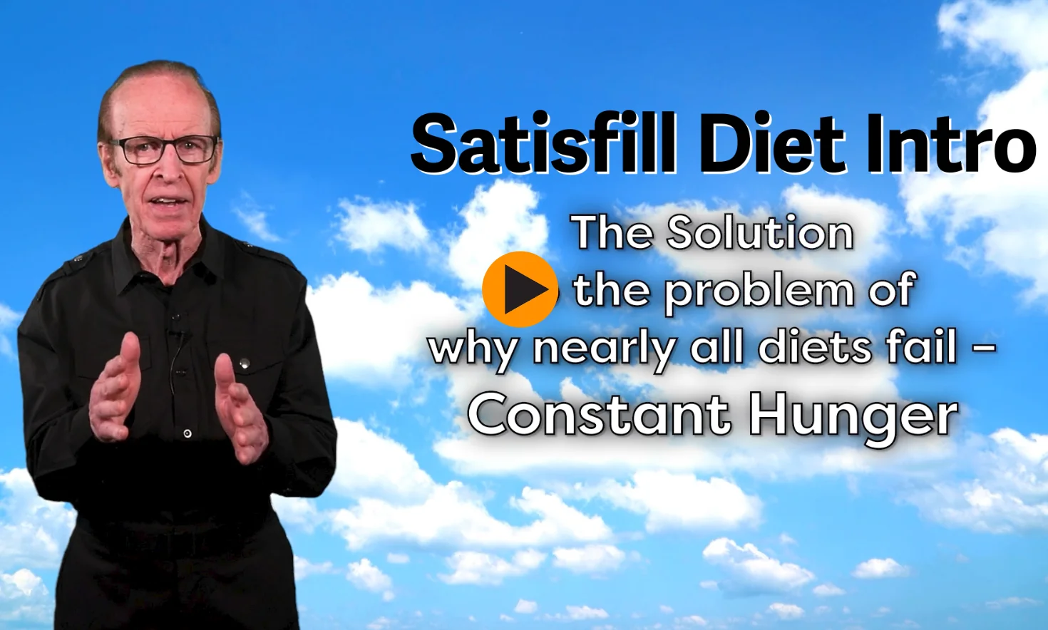 Jeff Lenn introducing the Satisfill Diet